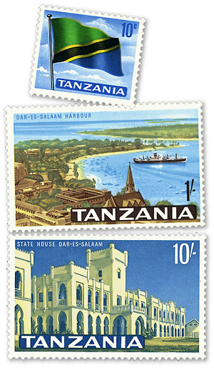 Zansania historische Briefmarken